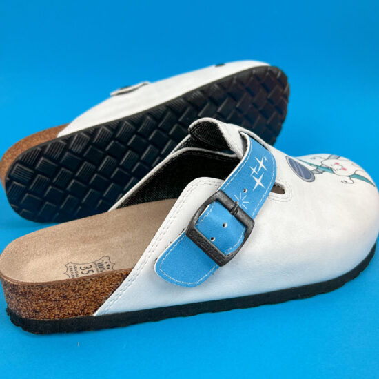 Ортопедични чехли със стелка от естествена кожа /