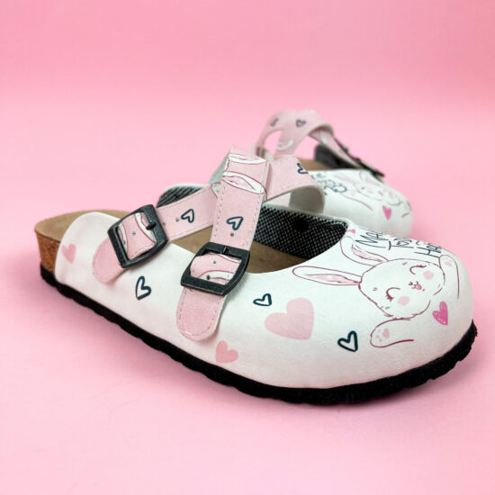 Мake Me Happy Ортопедични чехли М със стелка от естествена кожа /