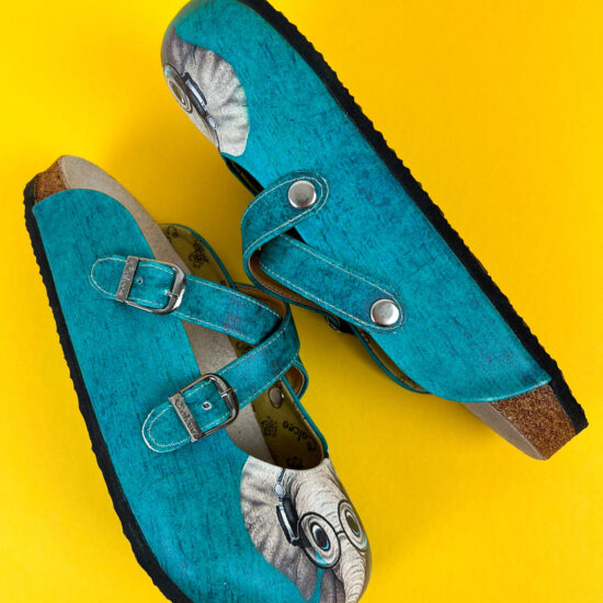 Ортопедични чехли Green Elephant със стелка от естествена кожа 700040 /