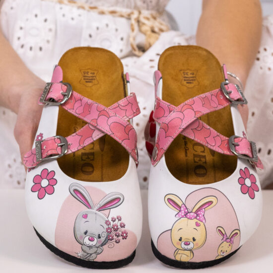 Alternative view of Ортопедични чехли със стелка от естествена кожа