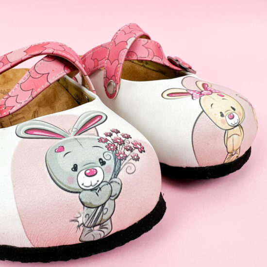 Ортопедични чехли със стелка от естествена кожа /