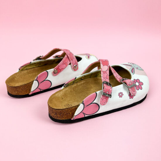 Ортопедични чехли със стелка от естествена кожа /