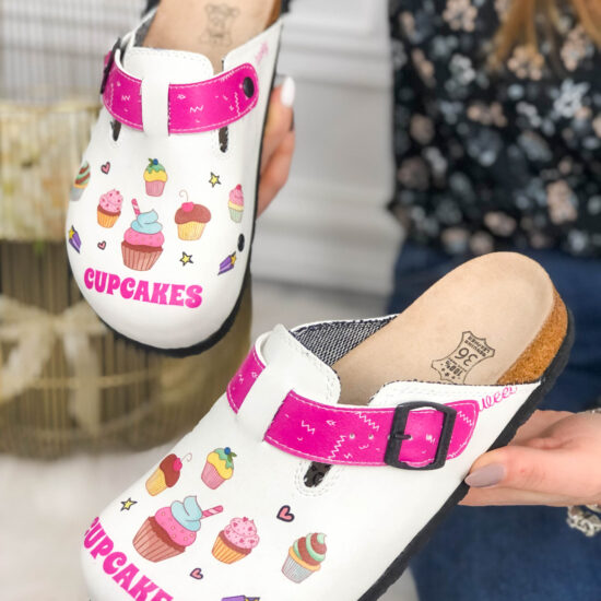 Alternative view of Ортопедични чехли със стелка от естествена кожа