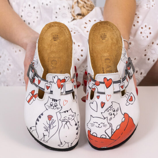 Alternative view of Ортопедични чехли Red Cats със стелка от естествена кожа 700076