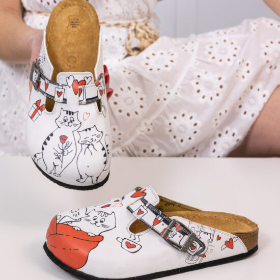 Ортопедични чехли Red Cats със стелка от естествена кожа 700076 /