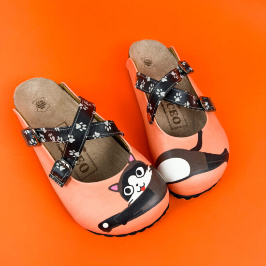 Ортопедични чехли Kitty със стелка от естествена кожа 700078 /