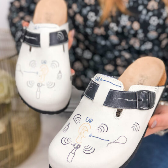 Alternative view of Ортопедични чехли със стелка от естествена кожа