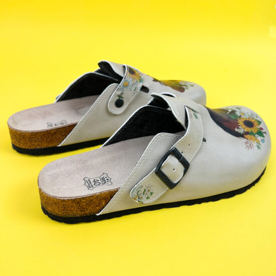 Ортопедични чехли Beautiful Horse със стелка от естествена кожа 700083 /