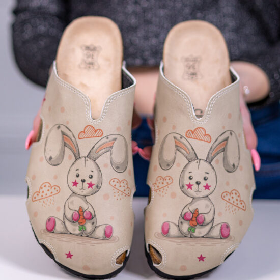 Alternative view of Летни ортопедични чехли със стелка от естествена кожа