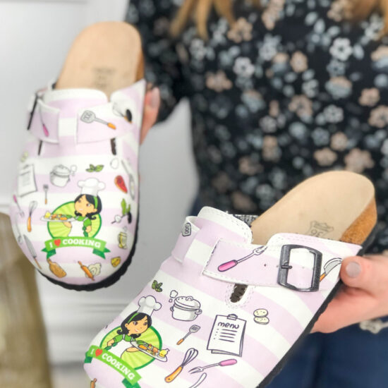 Alternative view of Ортопедични чехли със стелка от естествена кожа