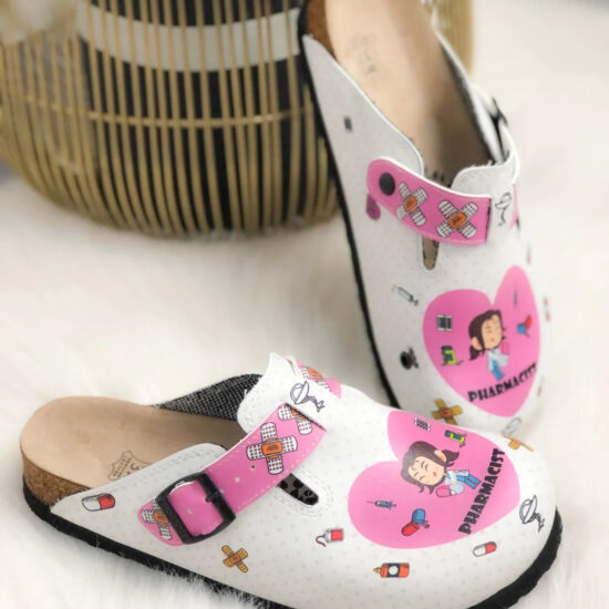 Alternative view of Ортопедични чехли със стелка от естествена кожа