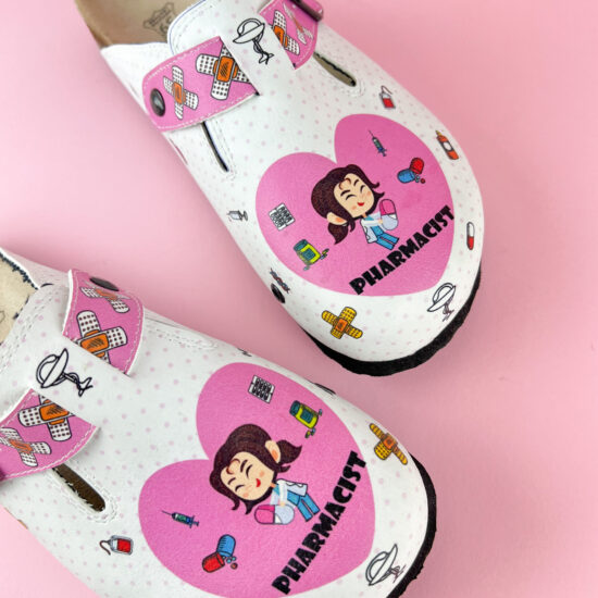 Ортопедични чехли със стелка от естествена кожа /