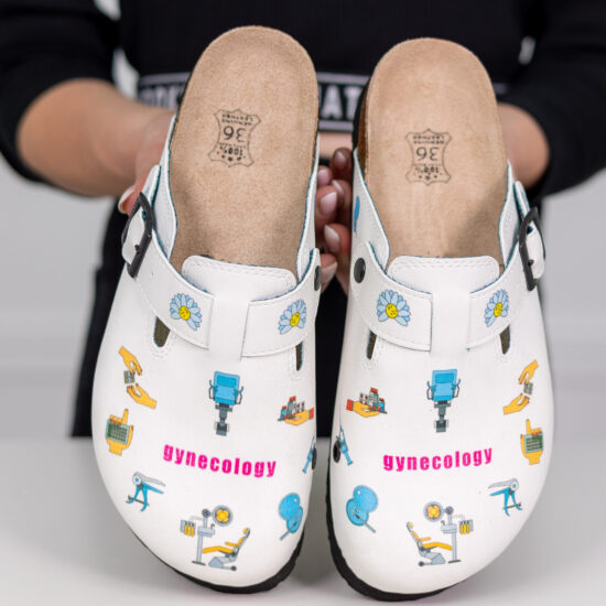 Alternative view of Ортопедични чехли със стелка от естествена кожа