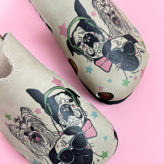 Cool Dogs Летни ортопедични чехли със стелка от естествена кожа /