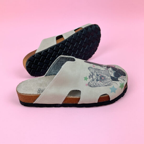 Cool Dogs Летни ортопедични чехли със стелка от естествена кожа /