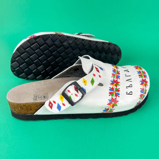 България Ортопедични чехли България със стелка от естествена кожа /