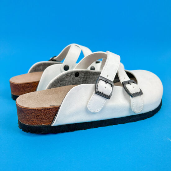 Ортопедични чехли със стелка от естествена кожа /