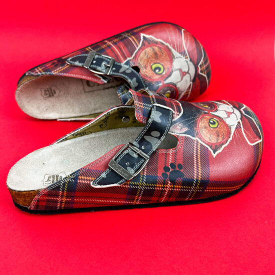 Ортопедични чехли Mr. Cat със стелка от естествена кожа 700178 /