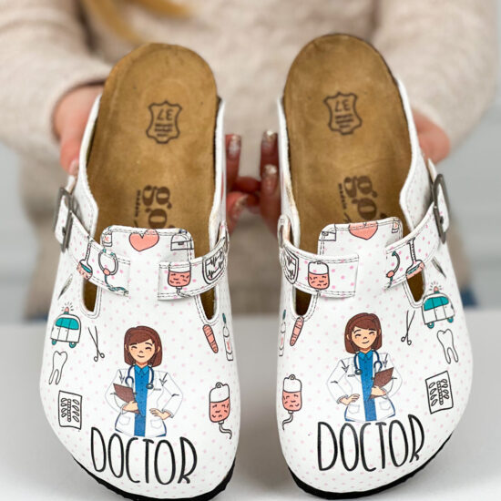 Ортопедични чехли със стелка от естествена кожа /