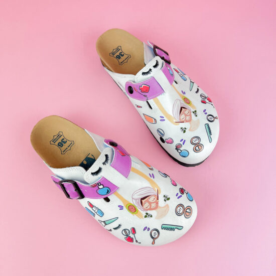 Alternative view of Ортопедично сабо със стелка от естествена кожа за козметици