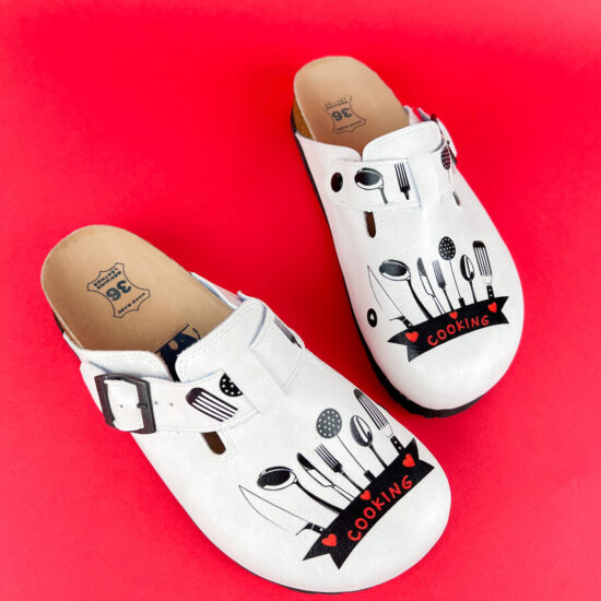 Alternative view of Ортопедично сабо със стелка от естествена кожа за кулинари