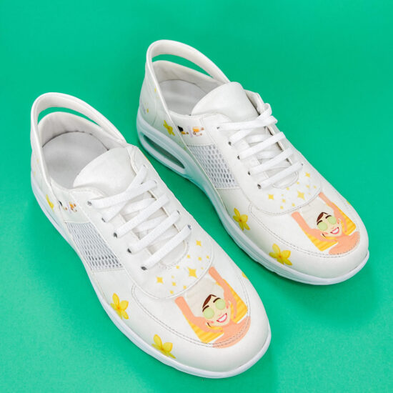 Работни обувки за козметици тип маратонки с въздуша камера 400012 /