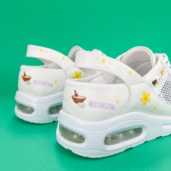 Работни обувки тип маратонки с въздуша камера и цветен принт 400014 /