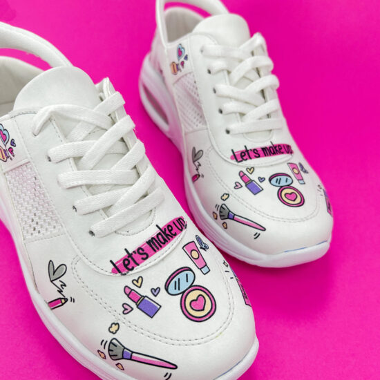 Работни обувки тип маратонки с въздуша камера и цветен принт 400015 /