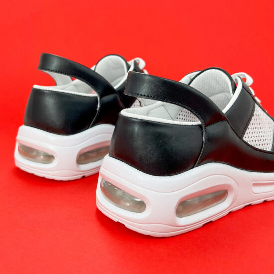 Работни обувки тип маратонки с въздуша камера в черно 400017 /