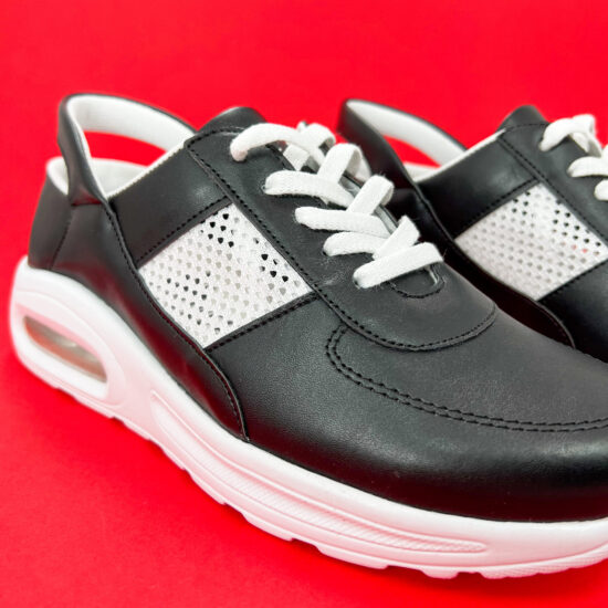 Работни обувки тип маратонки с въздуша камера в черно 400017 /