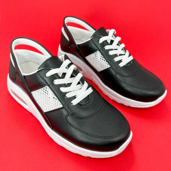 Работни обувки тип маратонки с въздуша камера в черно 400017 /