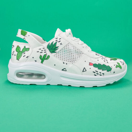 Alternative view of Работни обувки  тип маратонки с въздуша камера и цветен принт  400027