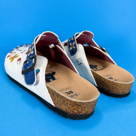 Ортопедично сабо със стелка от естествена кожа за медицински сестри 700282 /