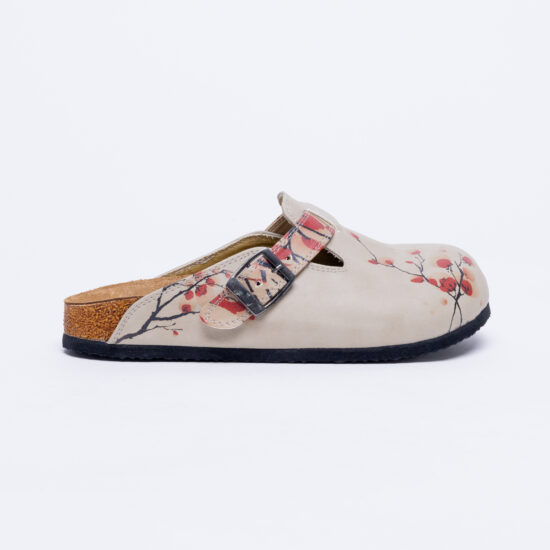 Ортопедични чехли със стелка от естествена кожа /