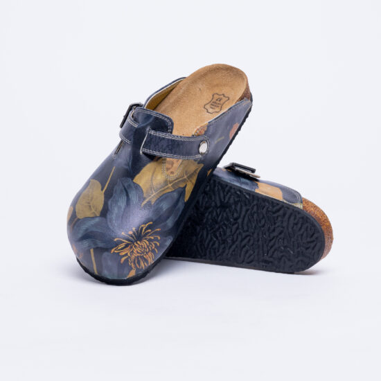 Gold Lilium Ортопедични чехли със стелка от естествена кожа /