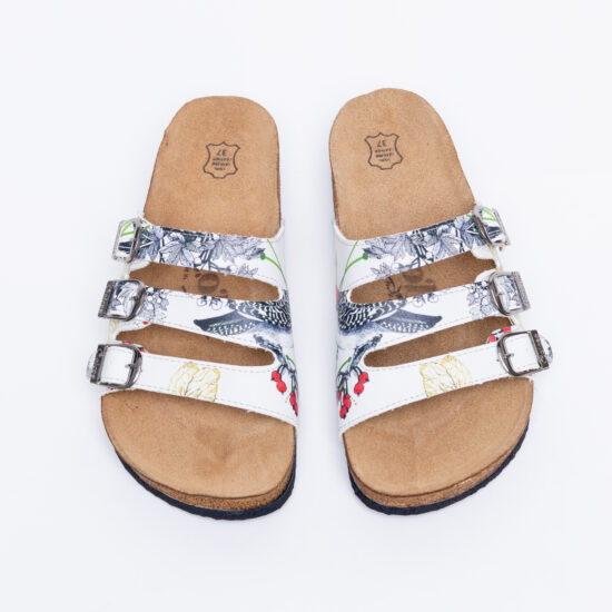 Alternative view of Летни ортопедични чехли със стелка от естествен велур