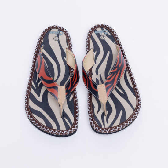 Alternative view of Цветни плажни чехли