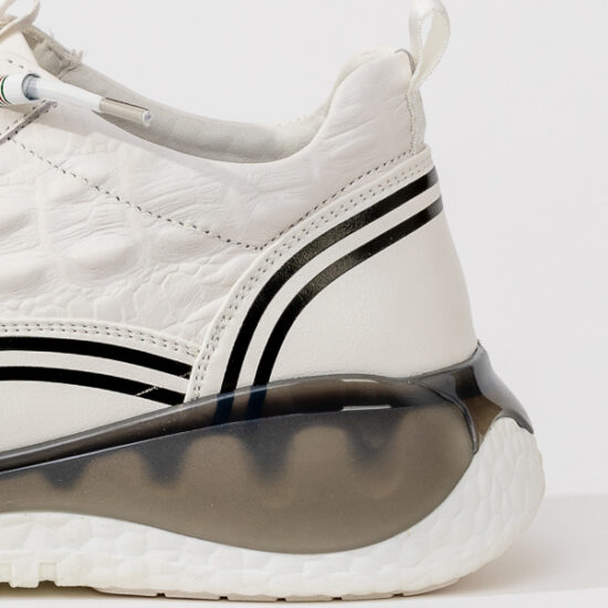 Guja Royal Legacy White Мъжки спортно елегантни обувки от естествена кожа /