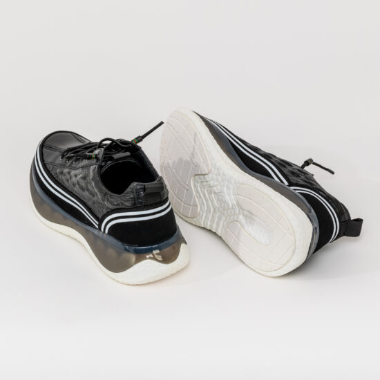 Guja Royal Legacy Black Мъжки спортно елегантни обувки от естествена кожа /