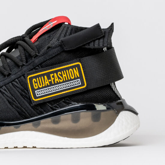 Guja Rare Find Black Мъжки високи маратонки от текстил /