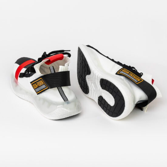 Мъжки високи маратонки от текстил /