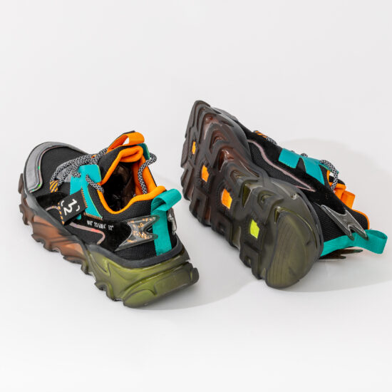 Guja Life Running Black - модерни мъжки маратонки с висока подметка 2363601 /