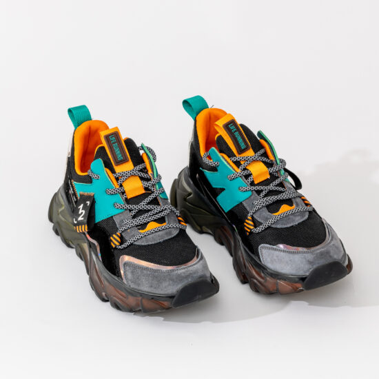 Alternative view of Guja Life Running Black - модерни мъжки маратонки с висока подметка 2363601