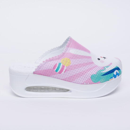 Alternative view of Цветно анатомично сабо от естествена кожа