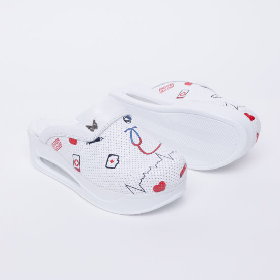 Медицинско анатомично сабо от естествена кожа /