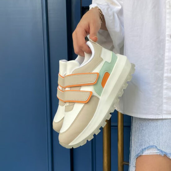 Дамски цветни маратонки /