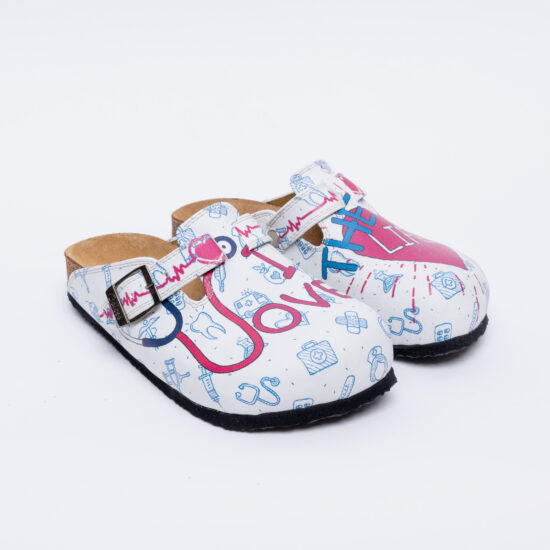 Alternative view of Ортопедични чехли със стелка от естествена кожа