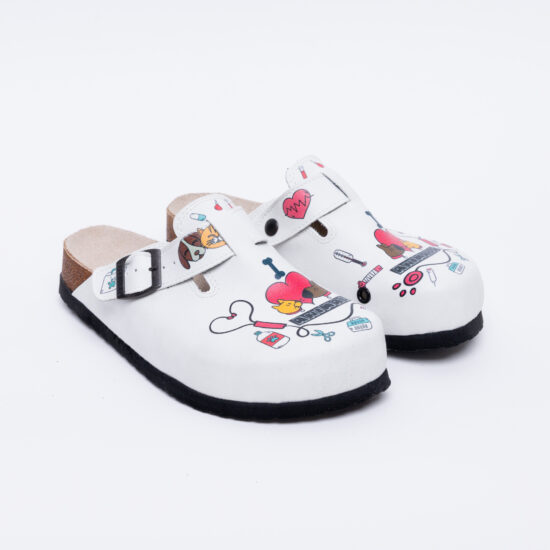 Veterinary Ортопедични чехли със стелка от естествена кожа /