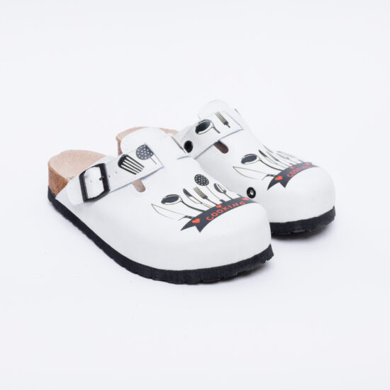 Alternative view of Ортопедични чехли със стелка от естествена кожа