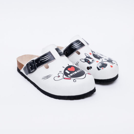 Alternative view of Ортопедични чехли със стелка от естествена кожа